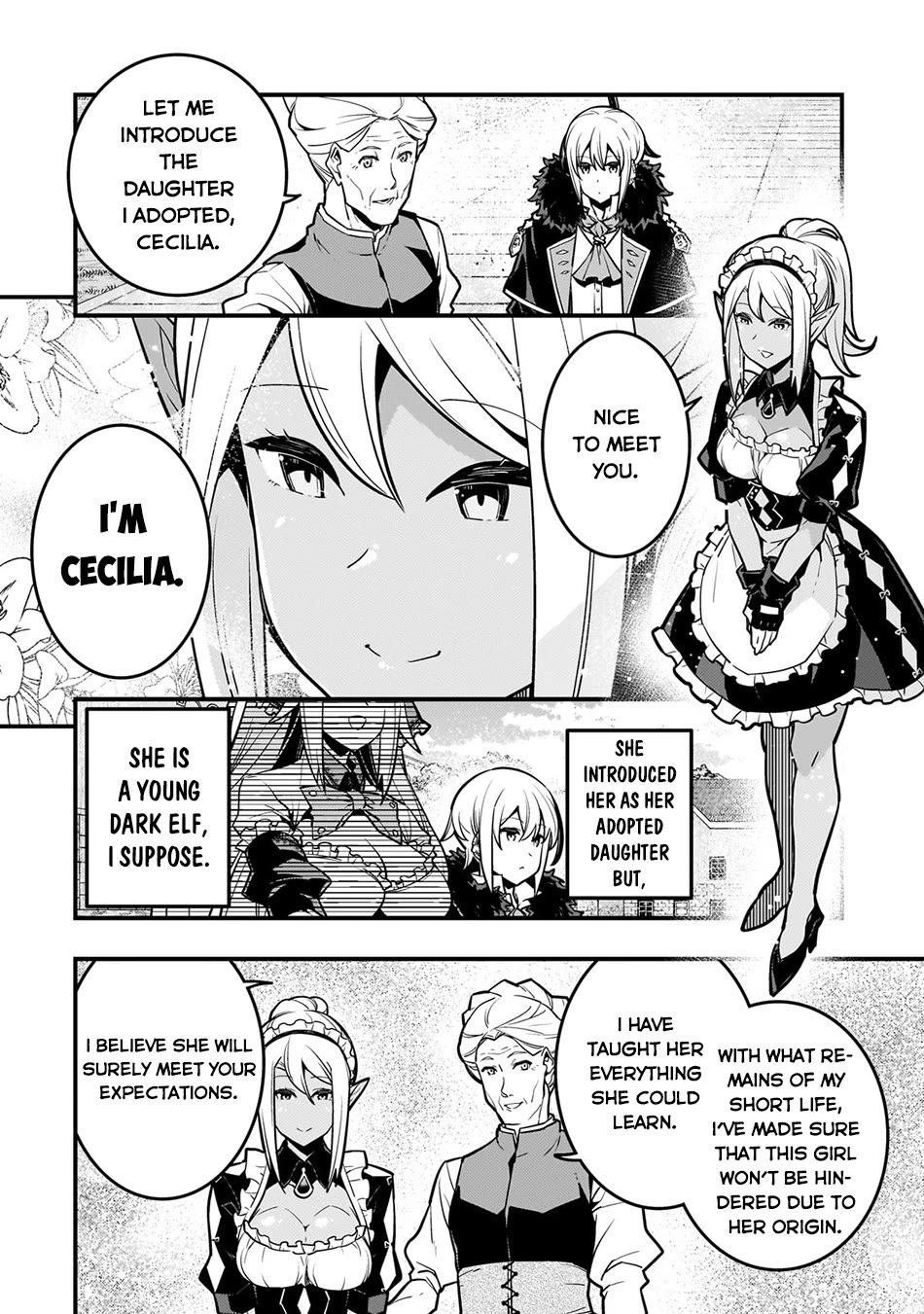 Kyoukai Meikyuu to Ikai no Majutsushi Chapter 65 page 23 - Chapter 65: Old Lady Michaela