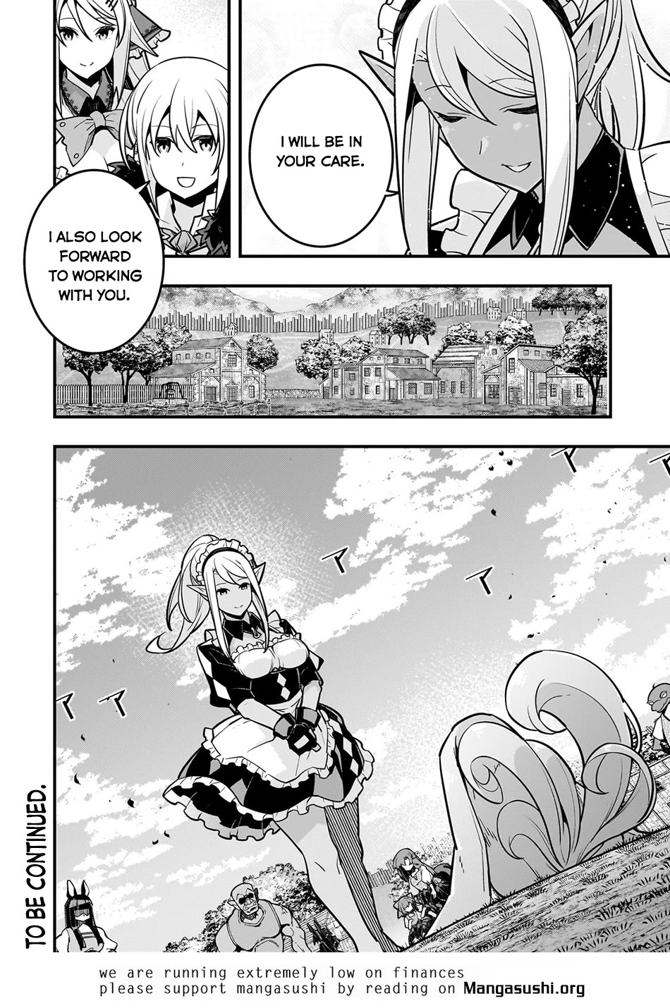 Kyoukai Meikyuu to Ikai no Majutsushi Chapter 65 page 25 - Chapter 65: Old Lady Michaela