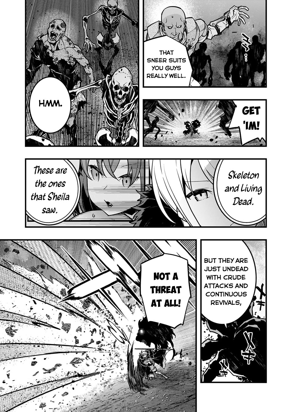 Kyoukai Meikyuu to Ikai no Majutsushi Chapter 65 page 8 - Chapter 65: Old Lady Michaela