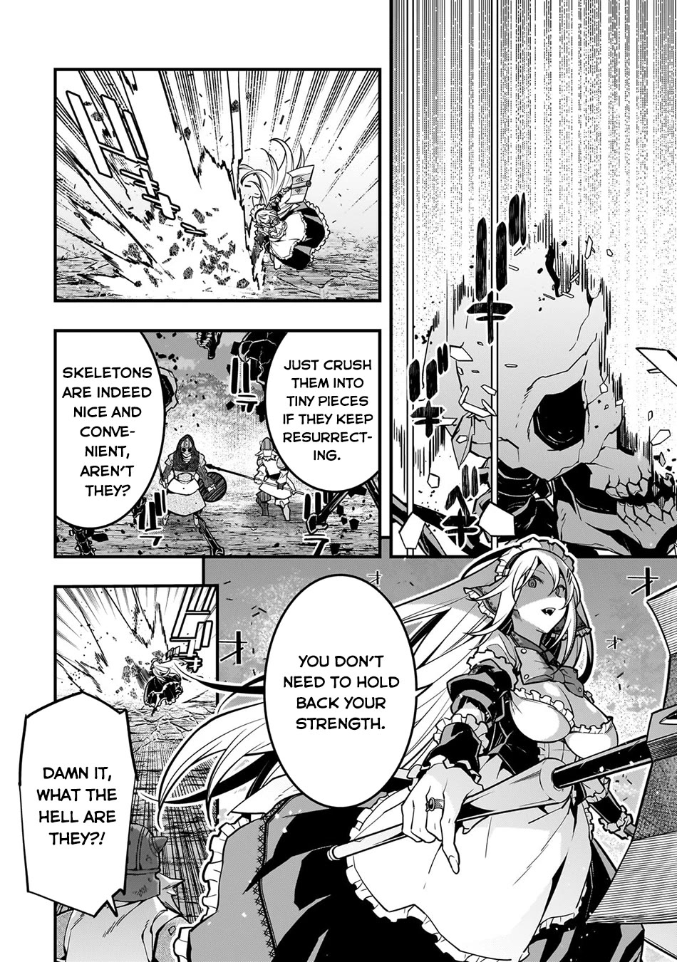 Kyoukai Meikyuu to Ikai no Majutsushi Chapter 65 page 9 - Chapter 65: Old Lady Michaela