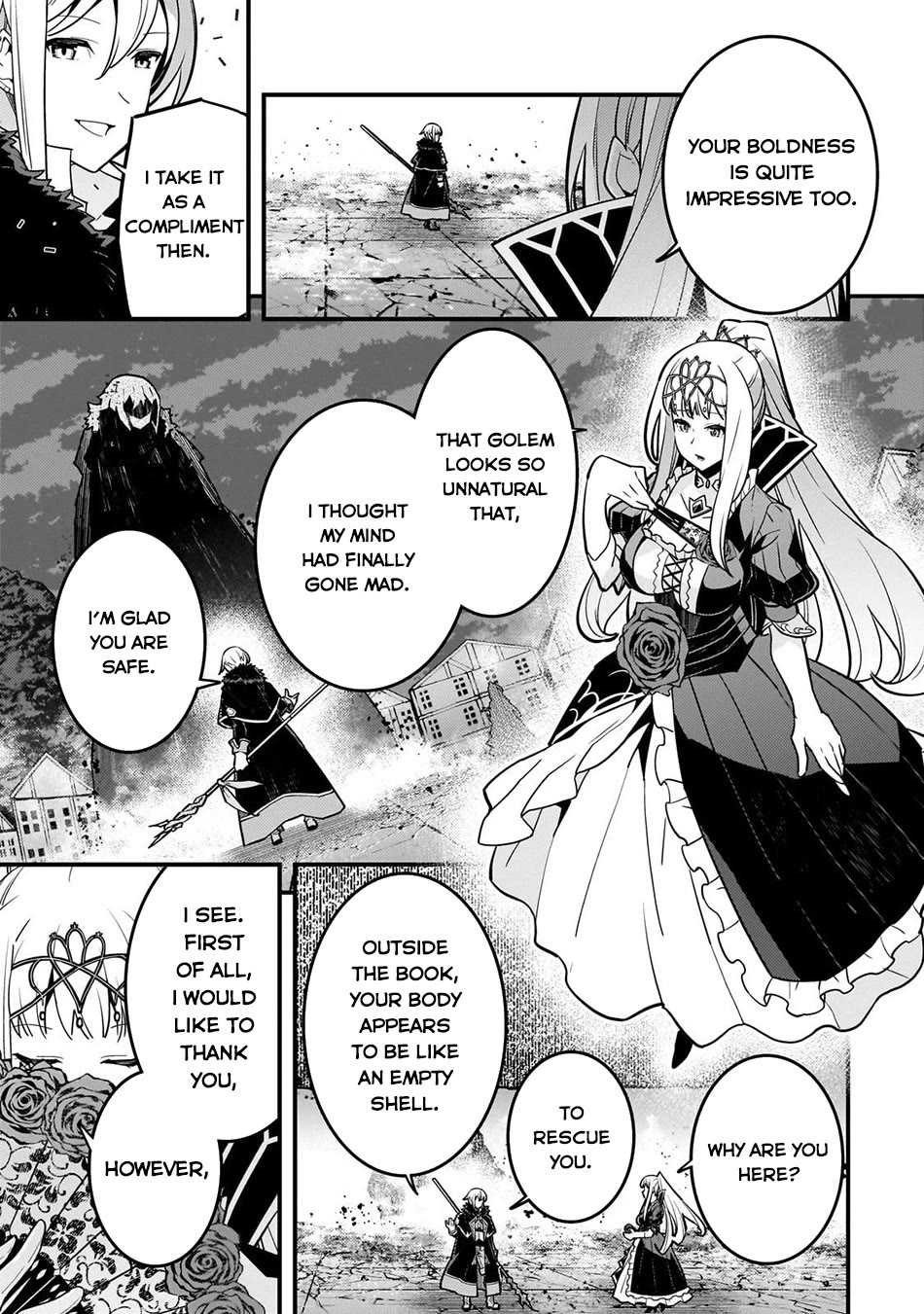 Kyoukai Meikyuu to Ikai no Majutsushi Chapter 67 page 14 - Chapter 67: Book of Prisoners