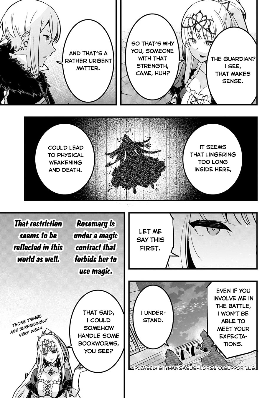Kyoukai Meikyuu to Ikai no Majutsushi Chapter 67 page 16 - Chapter 67: Book of Prisoners