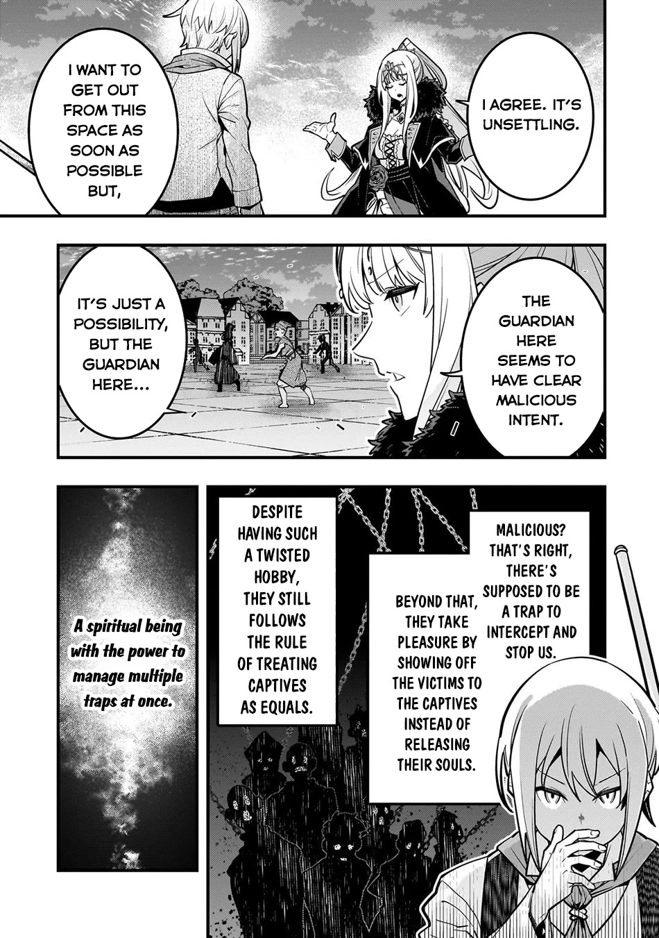 Kyoukai Meikyuu to Ikai no Majutsushi Chapter 67 page 22 - Chapter 67: Book of Prisoners