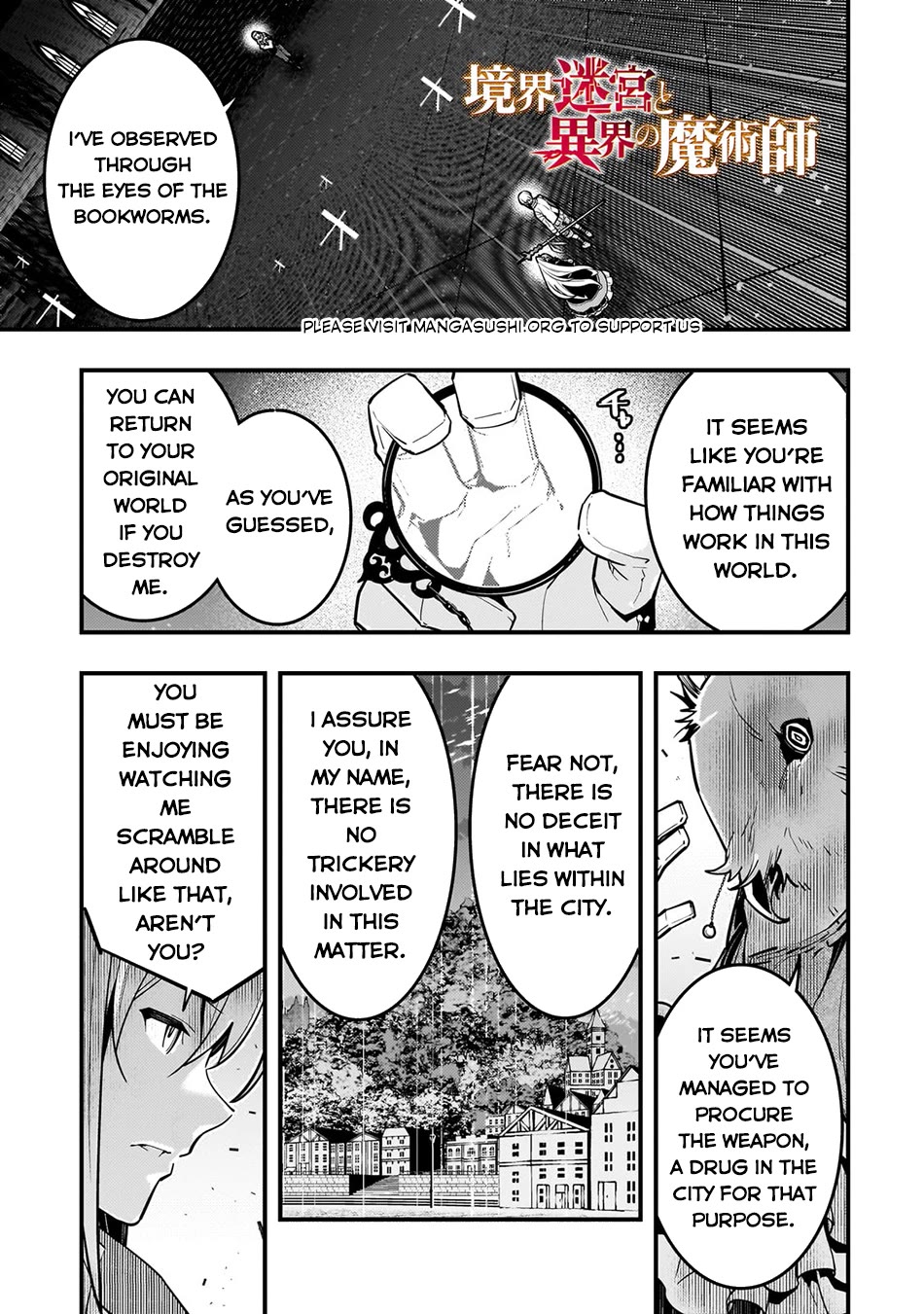Kyoukai Meikyuu to Ikai no Majutsushi Chapter 68 page 2 - Chapter 68