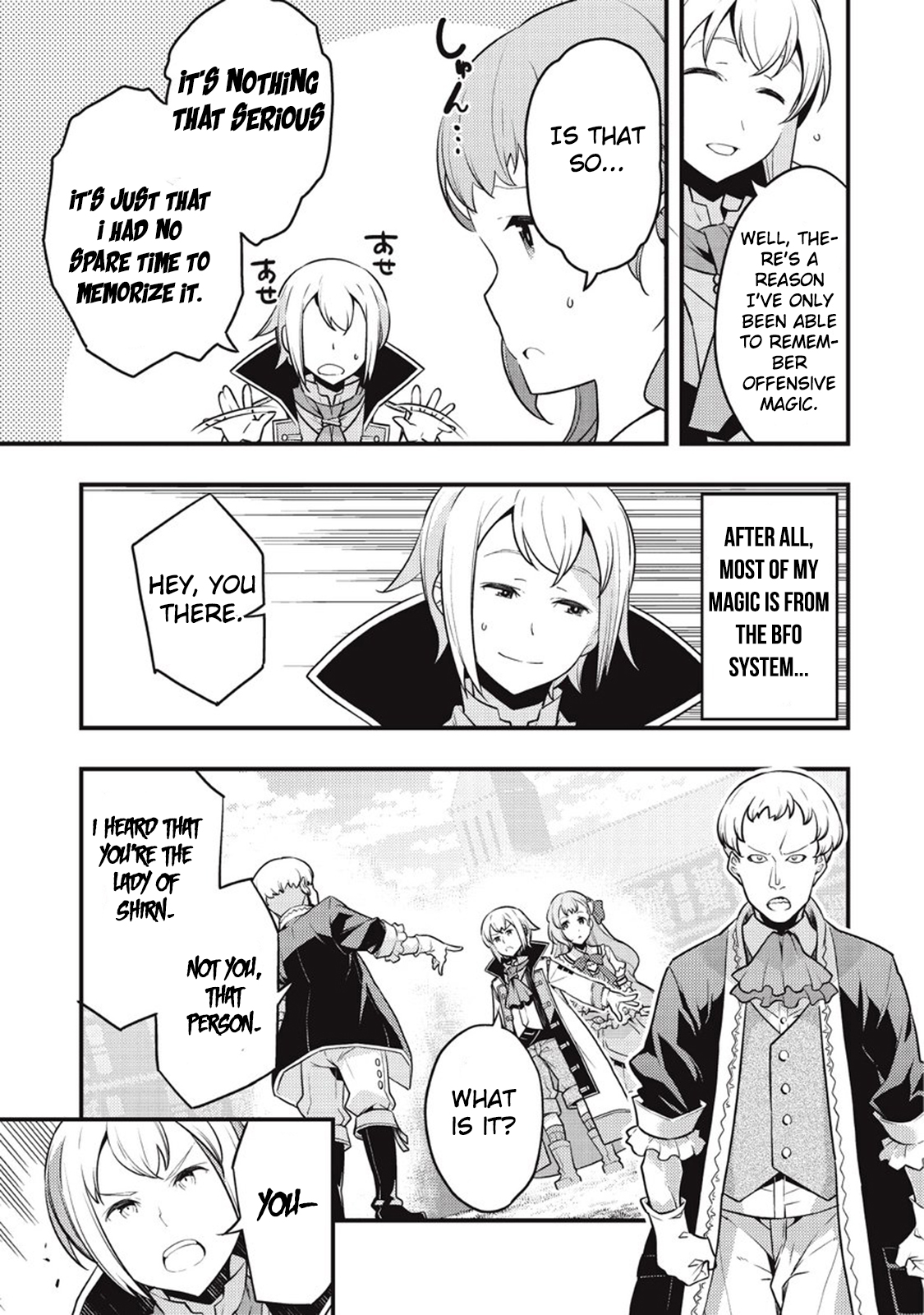 Kyoukai Meikyuu to Ikai no Majutsushi Chapter 7 page 11 - Chapter 7: Life has Its downs