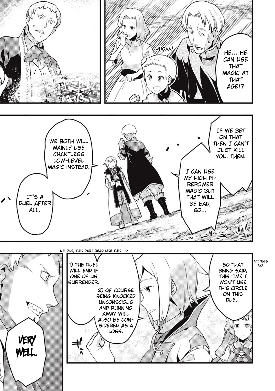 Kyoukai Meikyuu to Ikai no Majutsushi Chapter 7 page 21 - Chapter 7: Life has Its downs