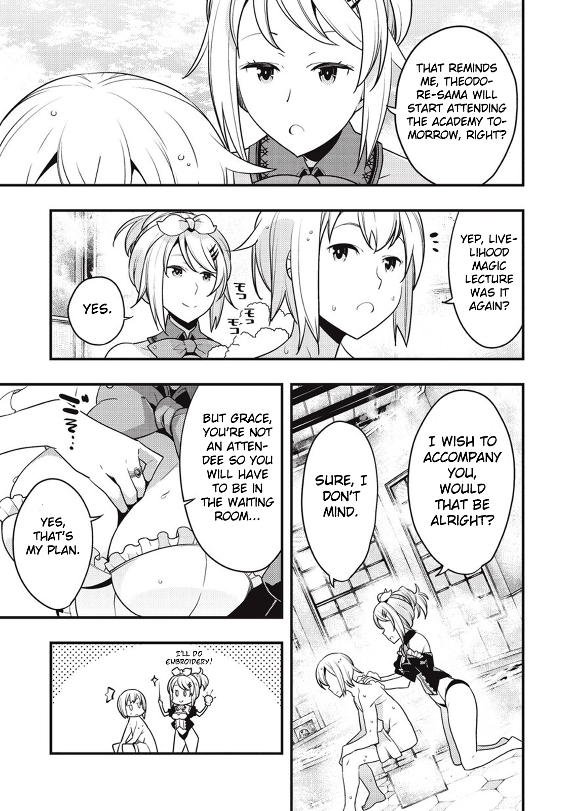 Kyoukai Meikyuu to Ikai no Majutsushi Chapter 7 page 5 - Chapter 7: Life has Its downs