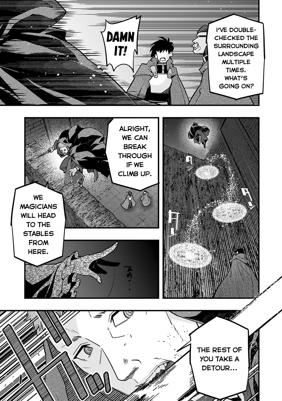 Kyoukai Meikyuu to Ikai no Majutsushi Chapter 71 page 8 - Chapter 71: Hideout Ambush
