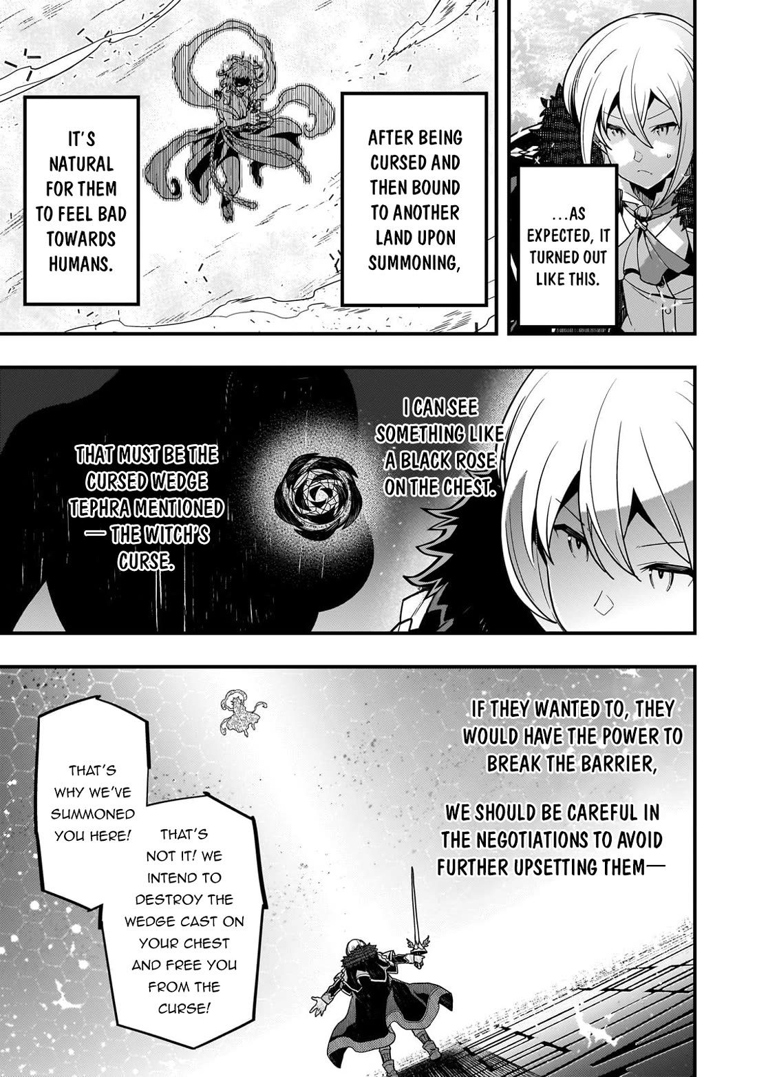 Kyoukai Meikyuu to Ikai no Majutsushi Chapter 73 page 11 - Chapter 73: Tephra the Volcanic Spirit