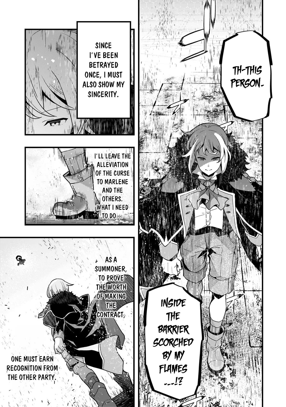 Kyoukai Meikyuu to Ikai no Majutsushi Chapter 73 page 13 - Chapter 73: Tephra the Volcanic Spirit