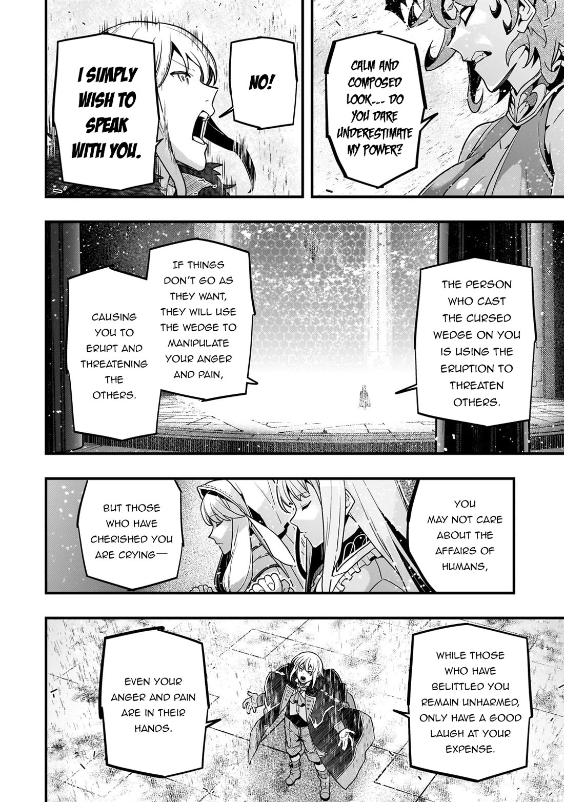 Kyoukai Meikyuu to Ikai no Majutsushi Chapter 73 page 14 - Chapter 73: Tephra the Volcanic Spirit