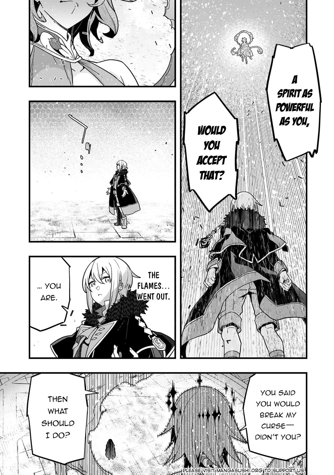 Kyoukai Meikyuu to Ikai no Majutsushi Chapter 73 page 15 - Chapter 73: Tephra the Volcanic Spirit