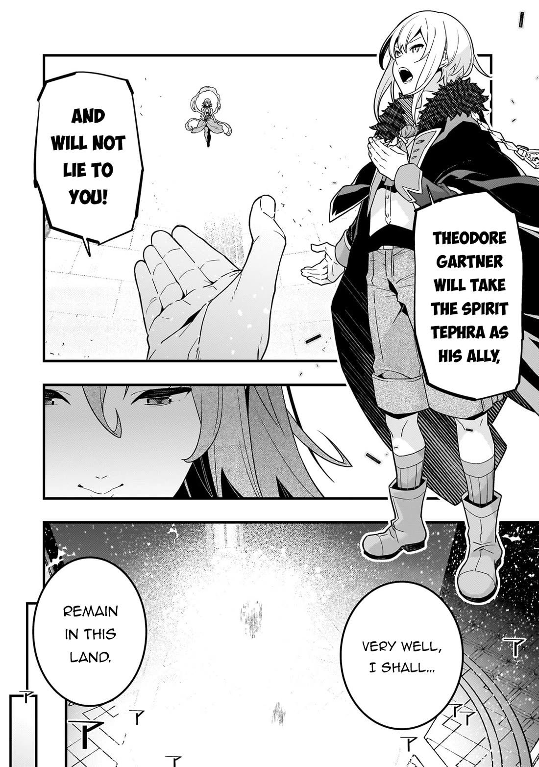 Kyoukai Meikyuu to Ikai no Majutsushi Chapter 73 page 18 - Chapter 73: Tephra the Volcanic Spirit
