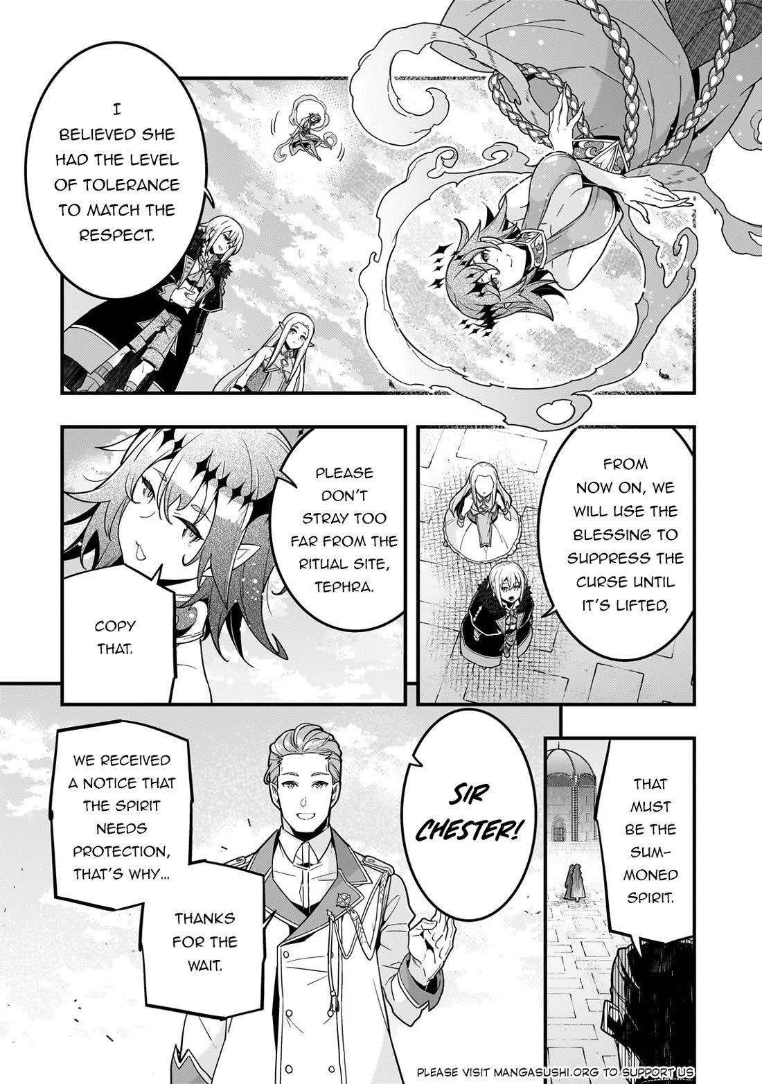 Kyoukai Meikyuu to Ikai no Majutsushi Chapter 73 page 20 - Chapter 73: Tephra the Volcanic Spirit