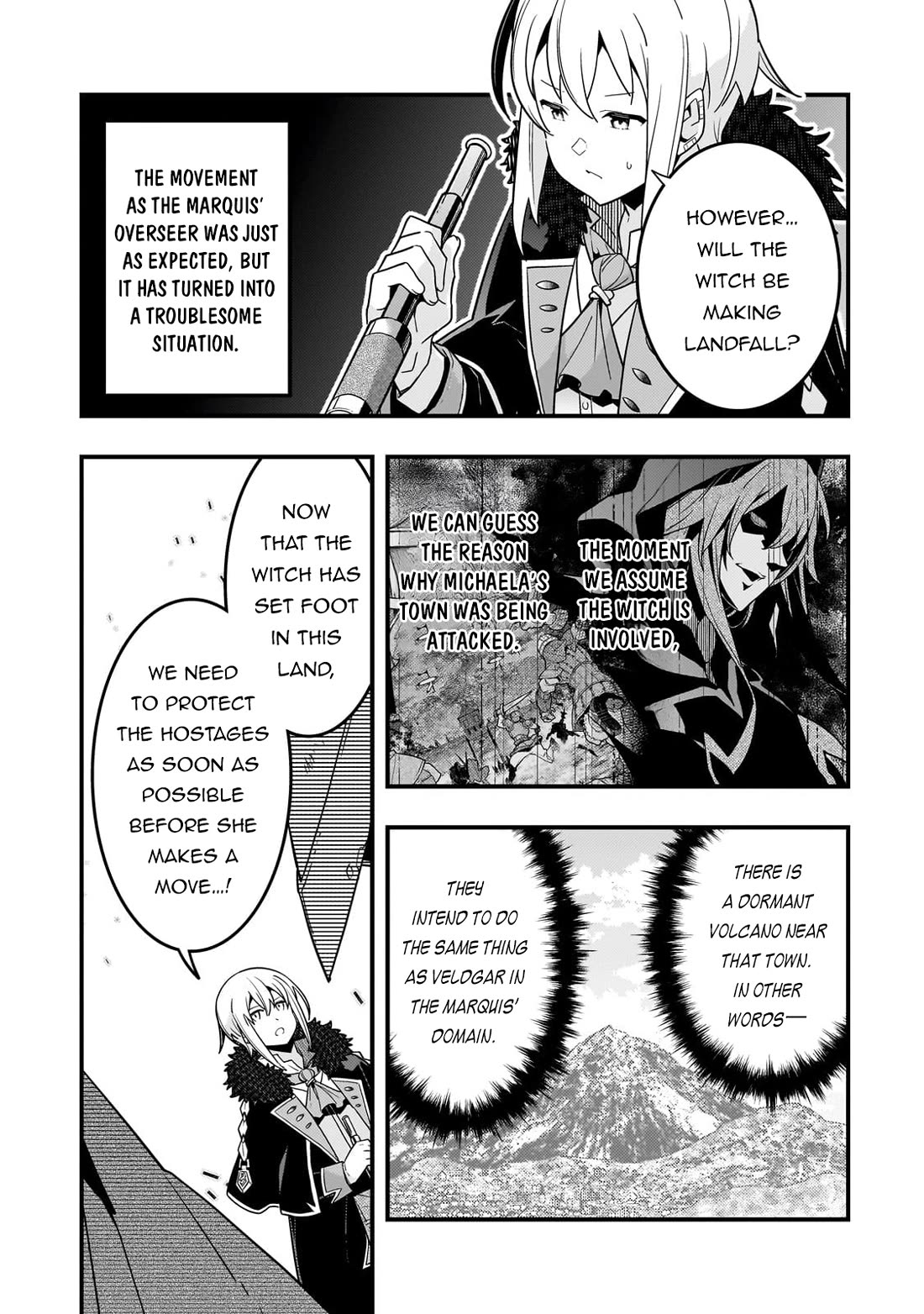 Kyoukai Meikyuu to Ikai no Majutsushi Chapter 73 page 4 - Chapter 73: Tephra the Volcanic Spirit