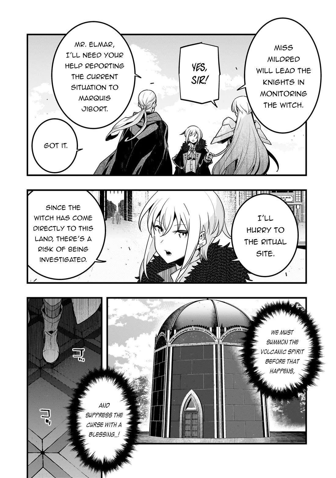 Kyoukai Meikyuu to Ikai no Majutsushi Chapter 73 page 5 - Chapter 73: Tephra the Volcanic Spirit