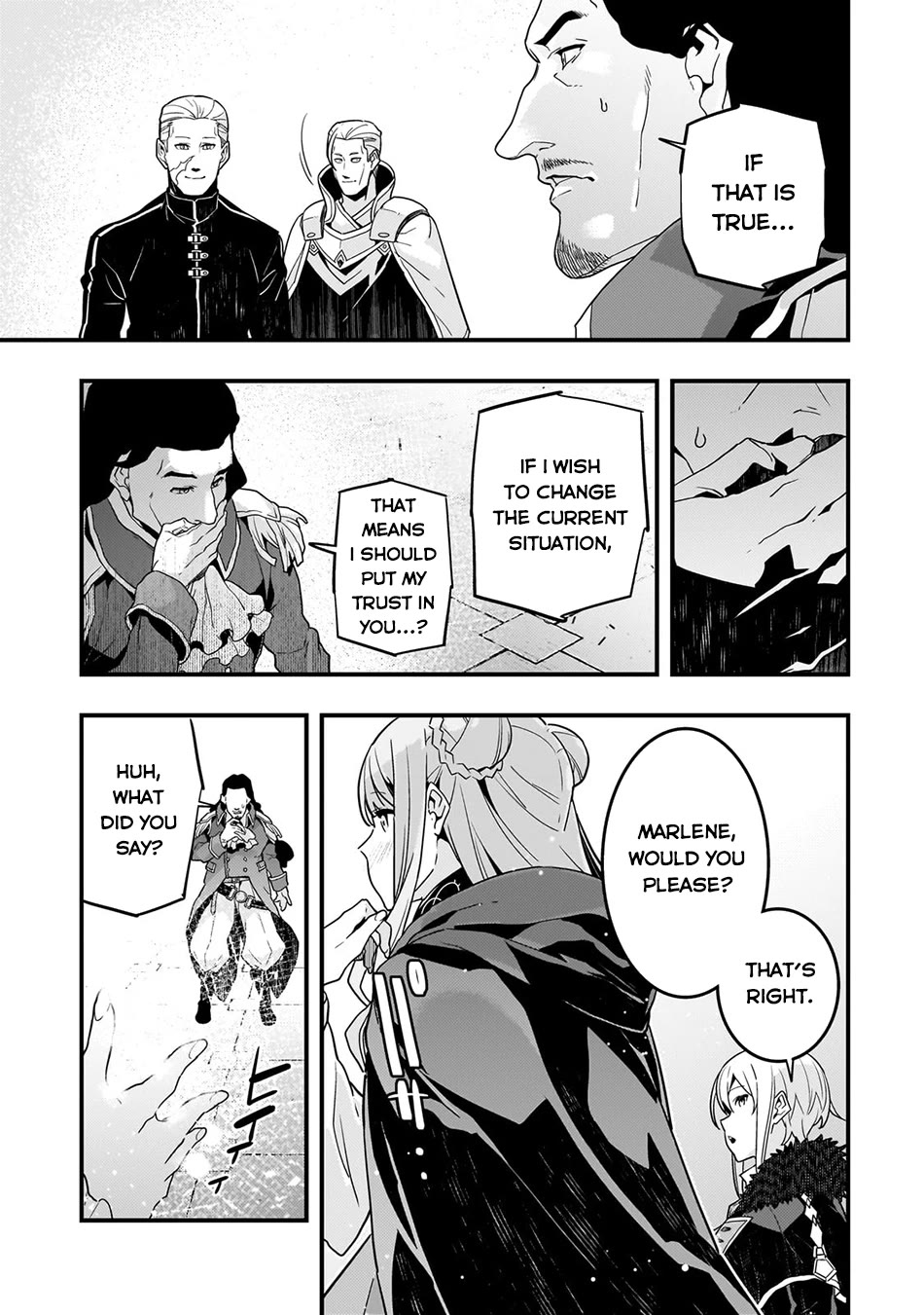 Kyoukai Meikyuu to Ikai no Majutsushi Chapter 74 page 12 - Chapter 74: The Signal to Start the Battle