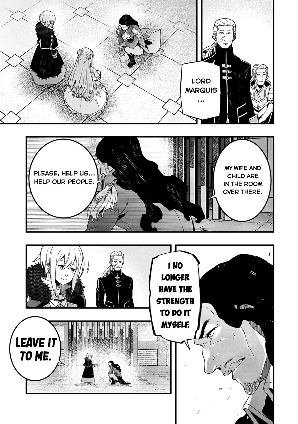 Kyoukai Meikyuu to Ikai no Majutsushi Chapter 74 page 14 - Chapter 74: The Signal to Start the Battle