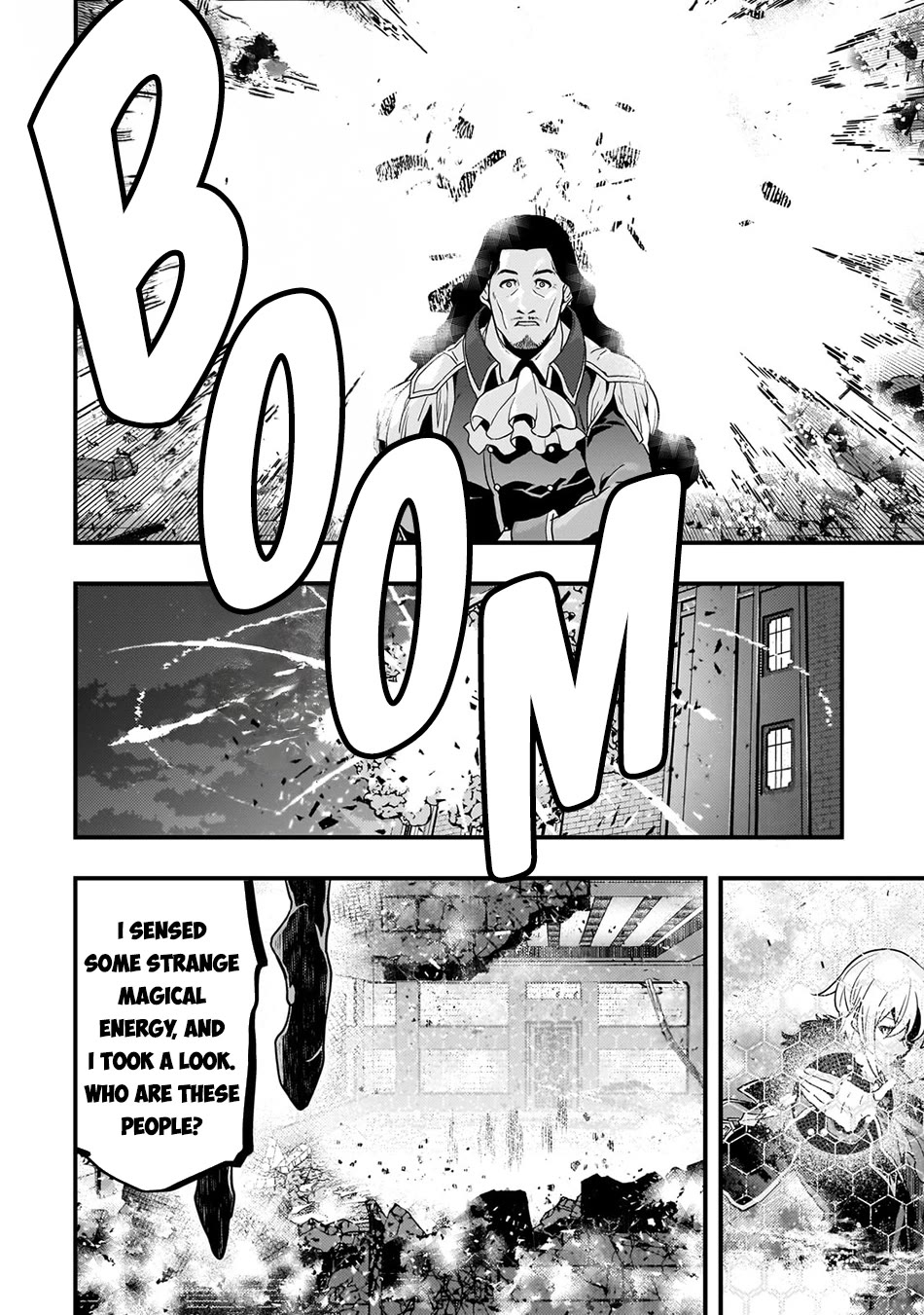 Kyoukai Meikyuu to Ikai no Majutsushi Chapter 74 page 15 - Chapter 74: The Signal to Start the Battle
