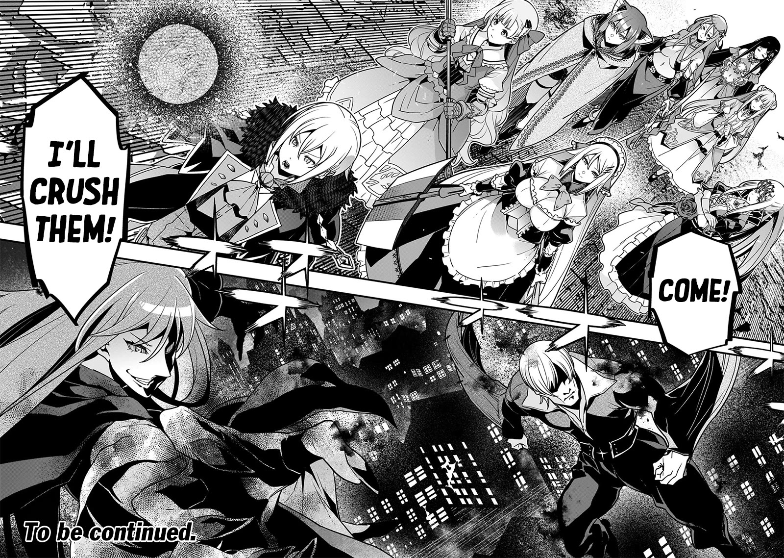 Kyoukai Meikyuu to Ikai no Majutsushi Chapter 74 page 21 - Chapter 74: The Signal to Start the Battle