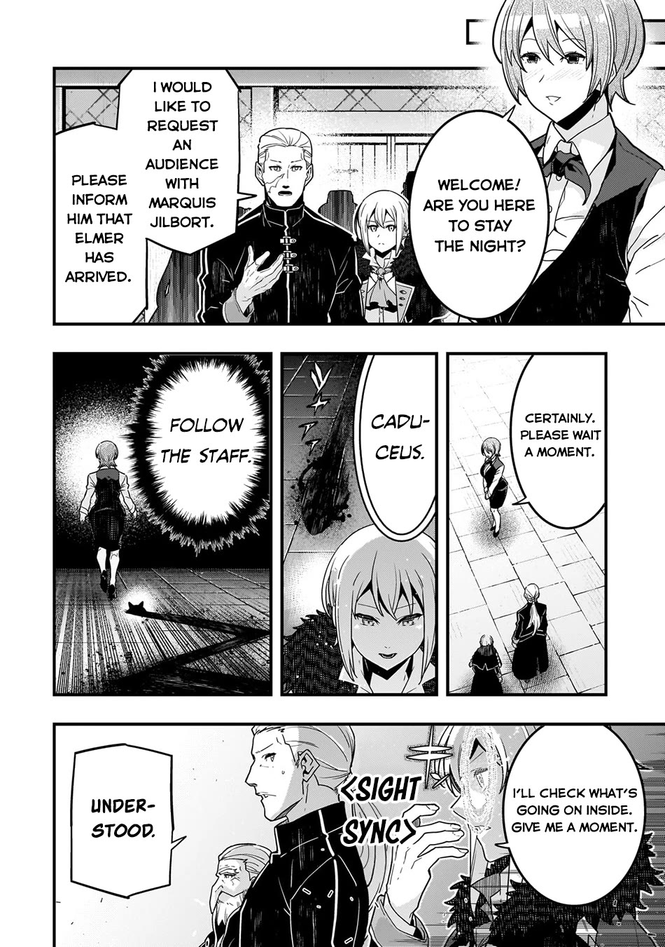 Kyoukai Meikyuu to Ikai no Majutsushi Chapter 74 page 3 - Chapter 74: The Signal to Start the Battle
