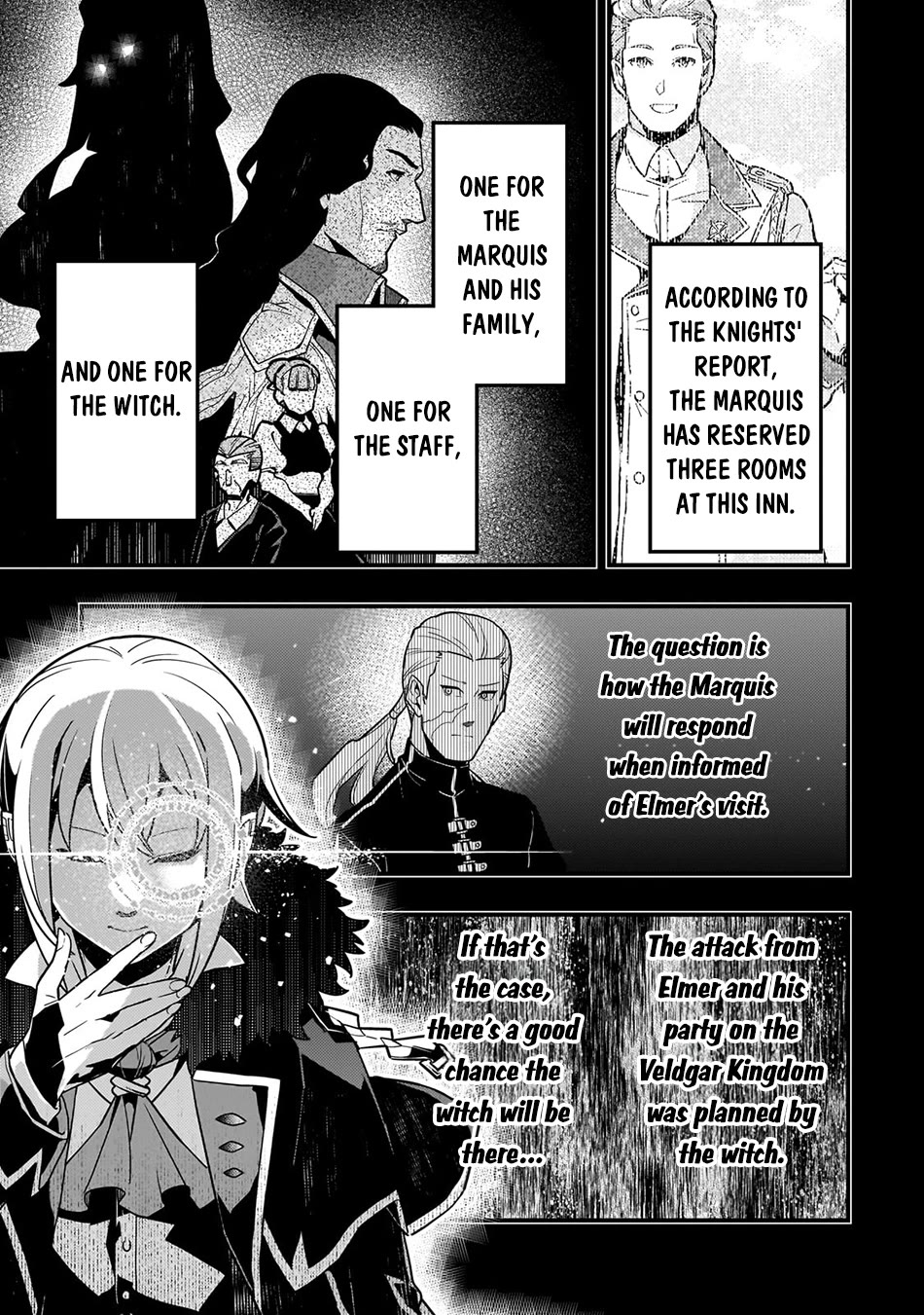 Kyoukai Meikyuu to Ikai no Majutsushi Chapter 74 page 4 - Chapter 74: The Signal to Start the Battle