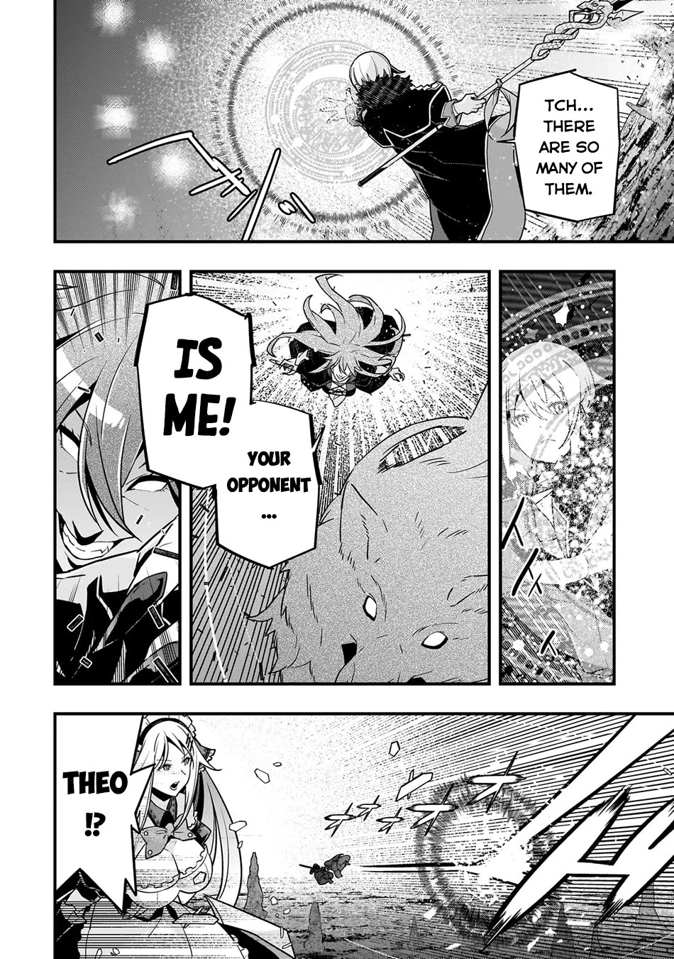Kyoukai Meikyuu to Ikai no Majutsushi Chapter 75 page 13 - Chapter 75: Knight of the Sand Beast
