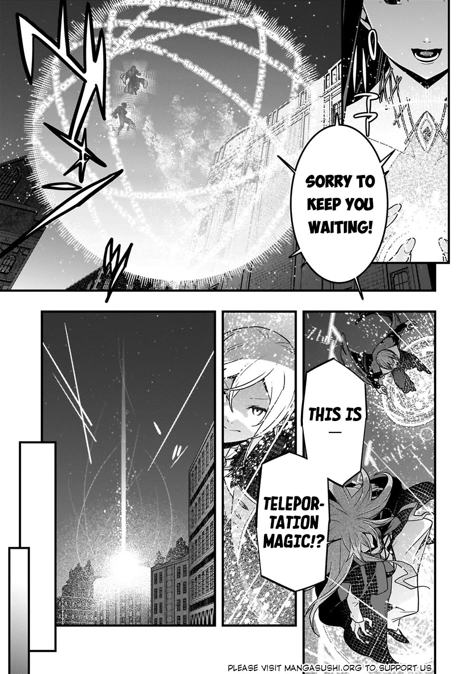 Kyoukai Meikyuu to Ikai no Majutsushi Chapter 75 page 5 - Chapter 75: Knight of the Sand Beast