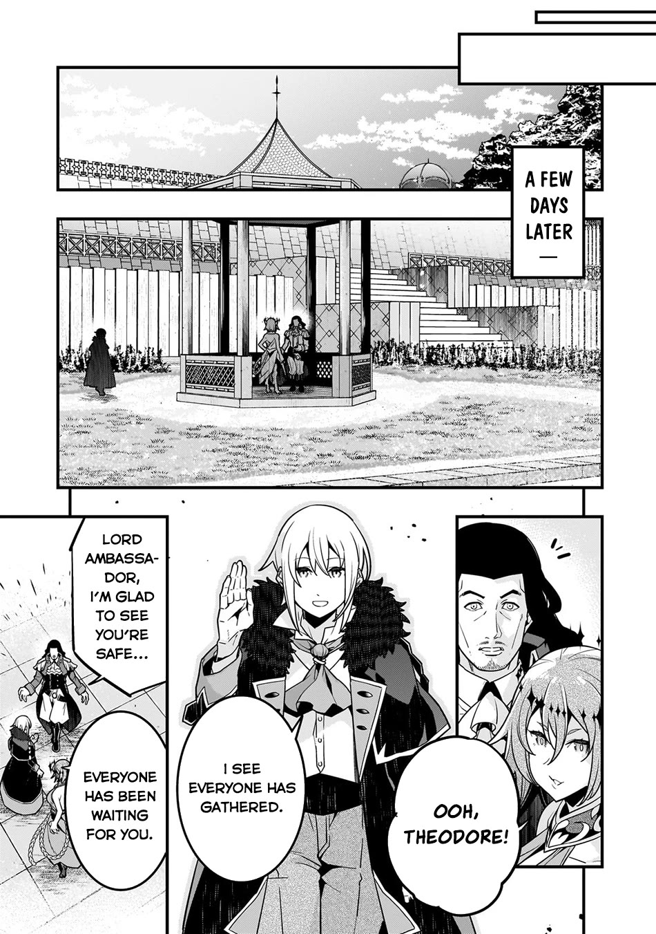 Kyoukai Meikyuu to Ikai no Majutsushi Chapter 77 page 4 - Chapter 77: Tephra’s Blessing