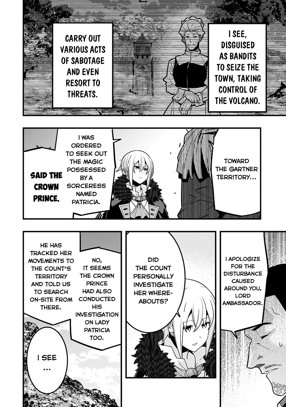 Kyoukai Meikyuu to Ikai no Majutsushi Chapter 77 page 9 - Chapter 77: Tephra’s Blessing