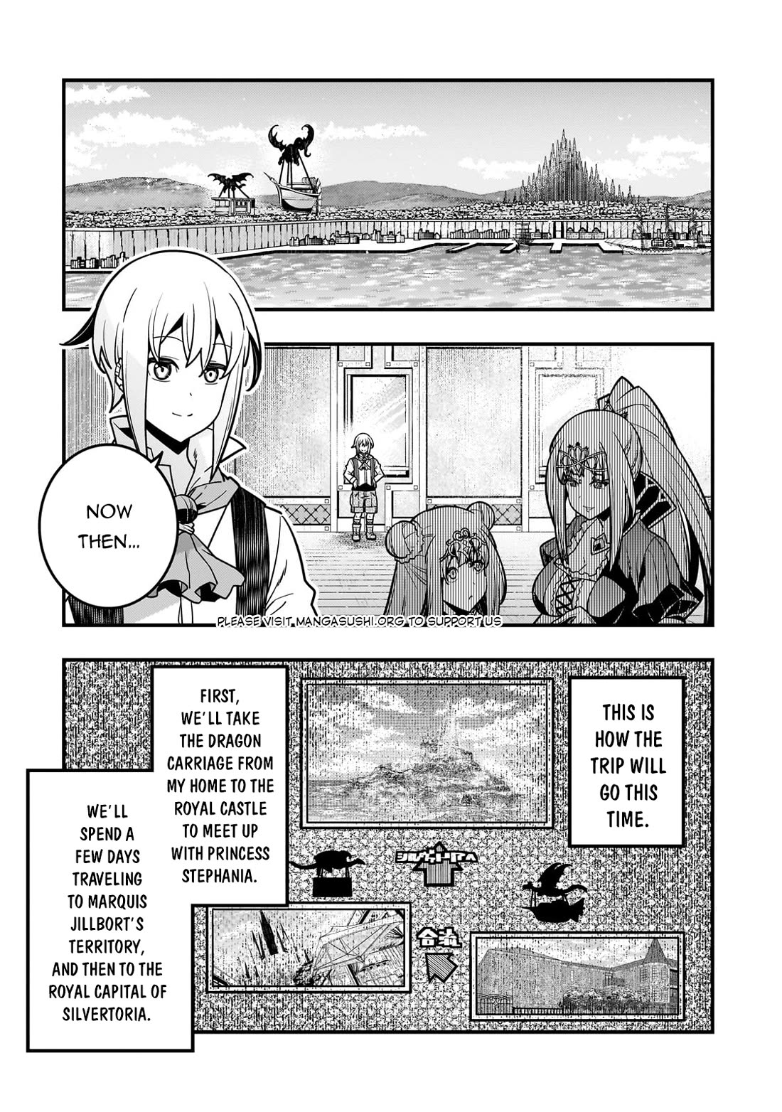 Kyoukai Meikyuu to Ikai no Majutsushi Chapter 79 page 11 - Chapter 79: Journey to the North Kingdom