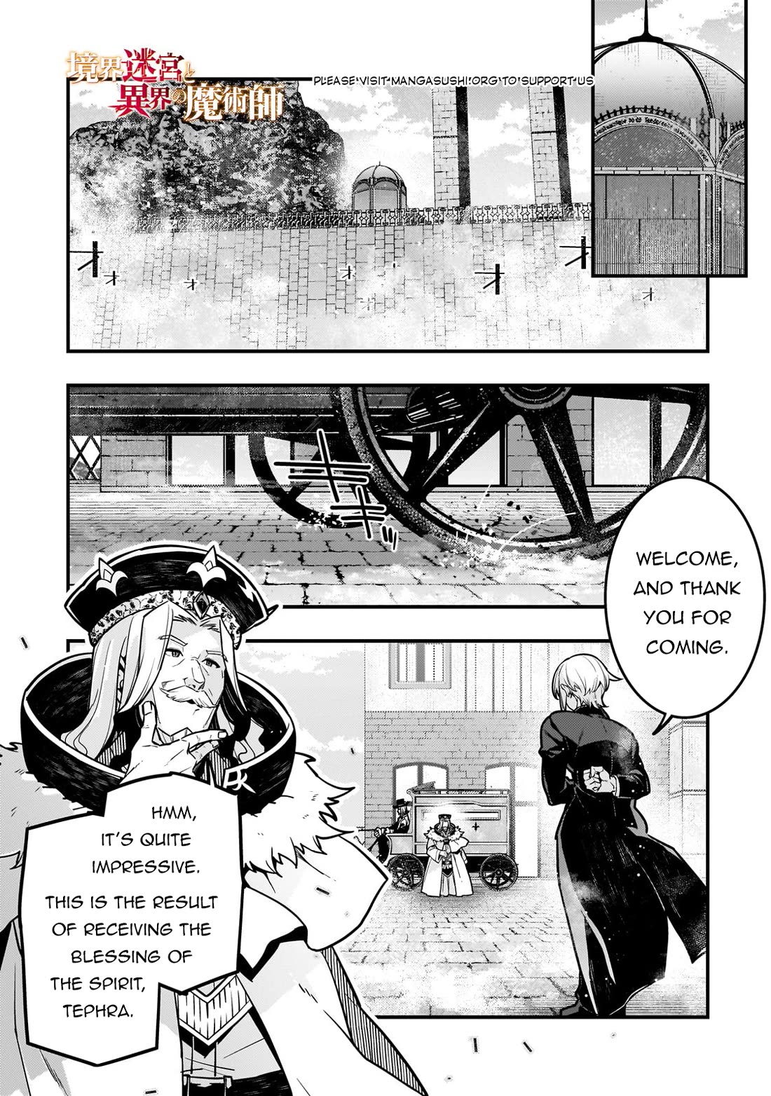Kyoukai Meikyuu to Ikai no Majutsushi Chapter 79 page 2 - Chapter 79: Journey to the North Kingdom