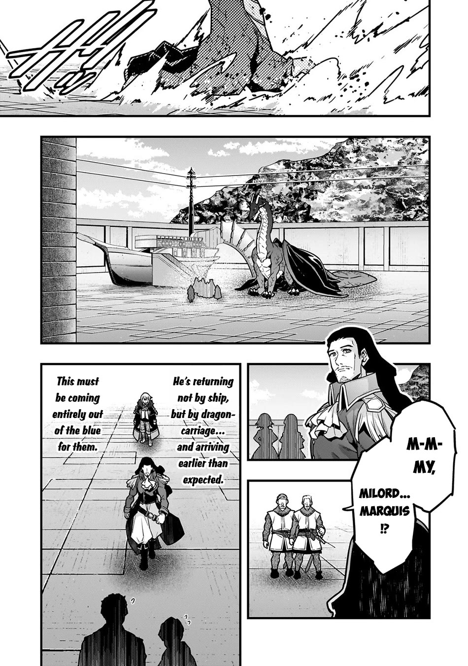 Kyoukai Meikyuu to Ikai no Majutsushi Chapter 80 page 4 - Chapter 80: The Marquis’ Return