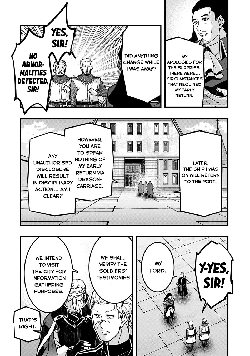 Kyoukai Meikyuu to Ikai no Majutsushi Chapter 80 page 5 - Chapter 80: The Marquis’ Return