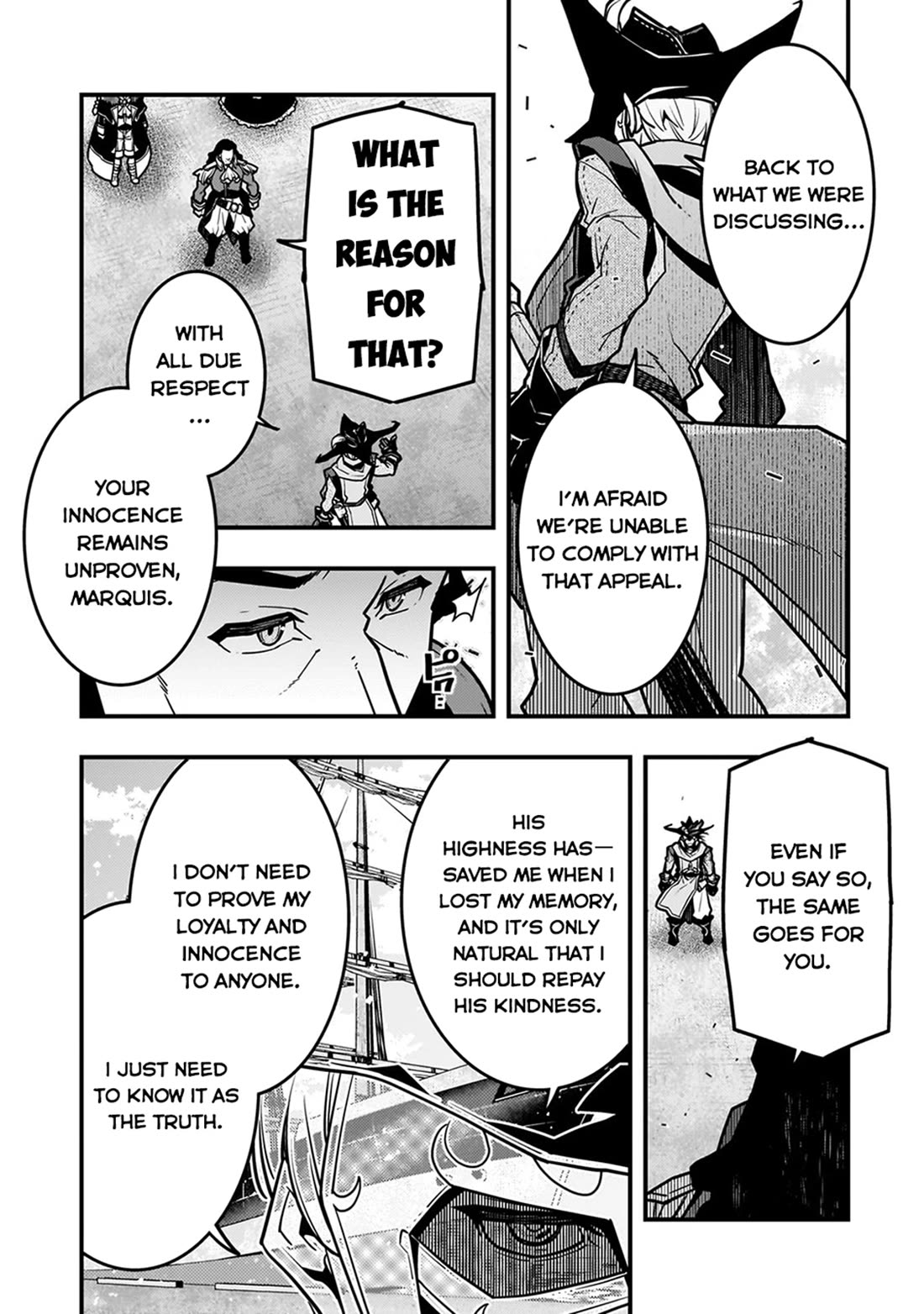 Kyoukai Meikyuu to Ikai no Majutsushi Chapter 81 page 10 - Chapter 81: Masked Knight