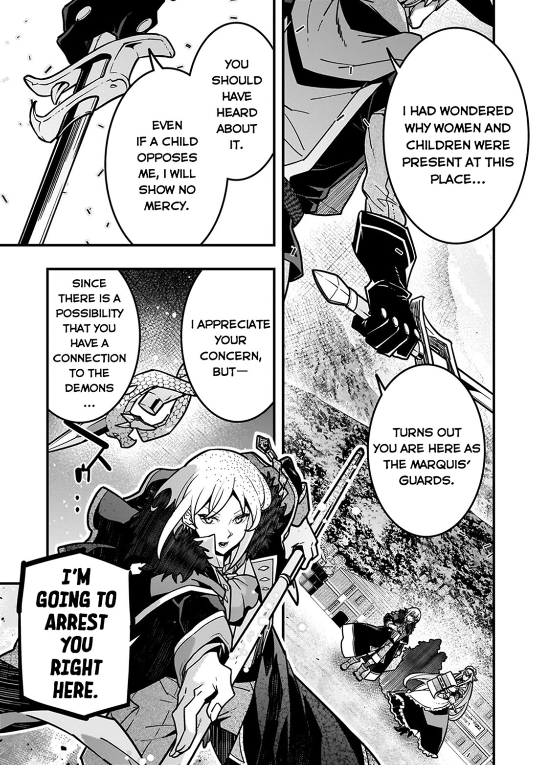 Kyoukai Meikyuu to Ikai no Majutsushi Chapter 81 page 12 - Chapter 81: Masked Knight