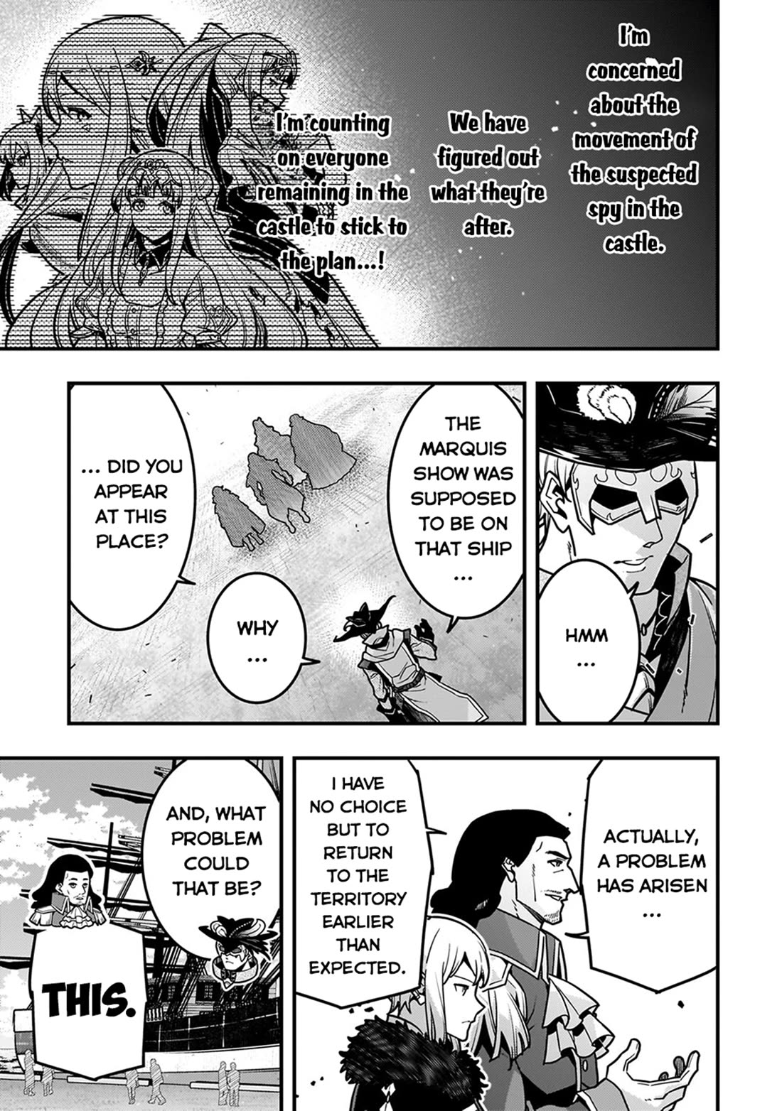 Kyoukai Meikyuu to Ikai no Majutsushi Chapter 81 page 4 - Chapter 81: Masked Knight