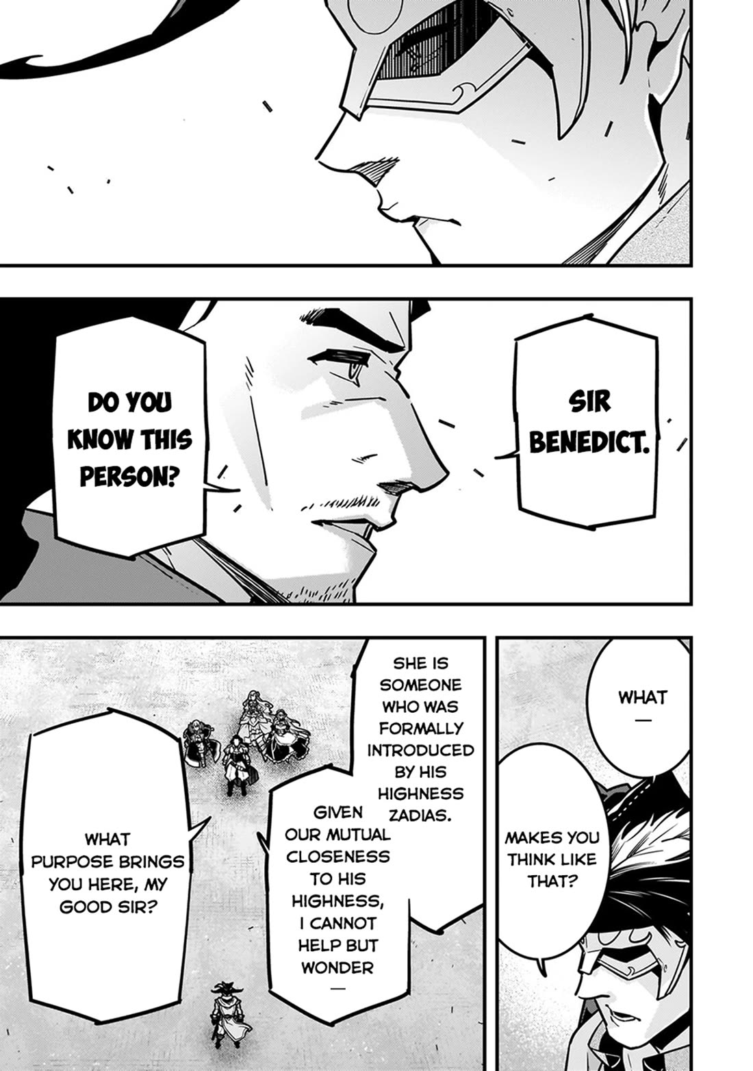 Kyoukai Meikyuu to Ikai no Majutsushi Chapter 81 page 6 - Chapter 81: Masked Knight