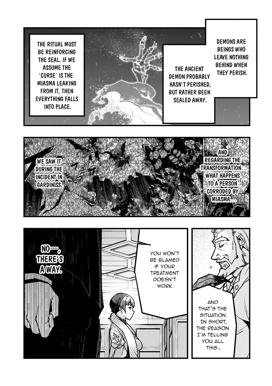 Kyoukai Meikyuu to Ikai no Majutsushi Chapter 85 page 14 - Chapter 85