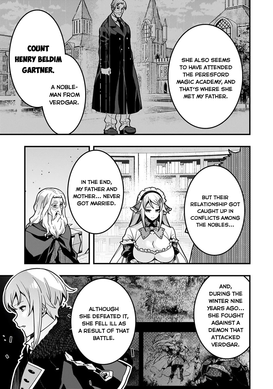 Kyoukai Meikyuu to Ikai no Majutsushi Chapter 91 page 10 - Chapter 91