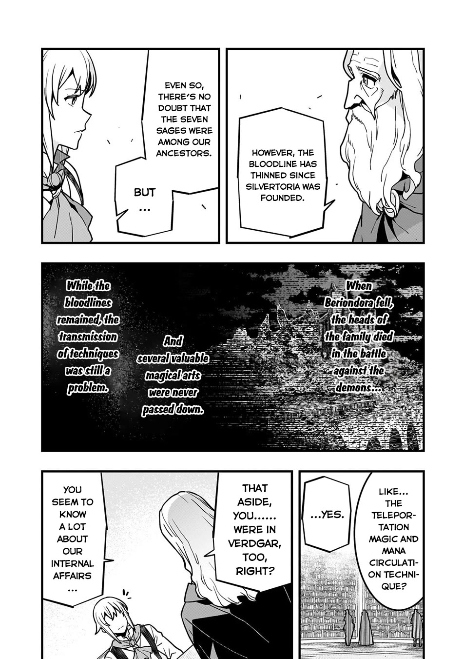 Kyoukai Meikyuu to Ikai no Majutsushi Chapter 91 page 16 - Chapter 91