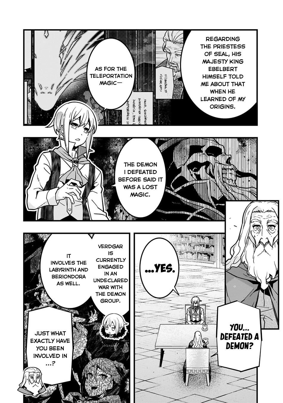 Kyoukai Meikyuu to Ikai no Majutsushi Chapter 91 page 17 - Chapter 91