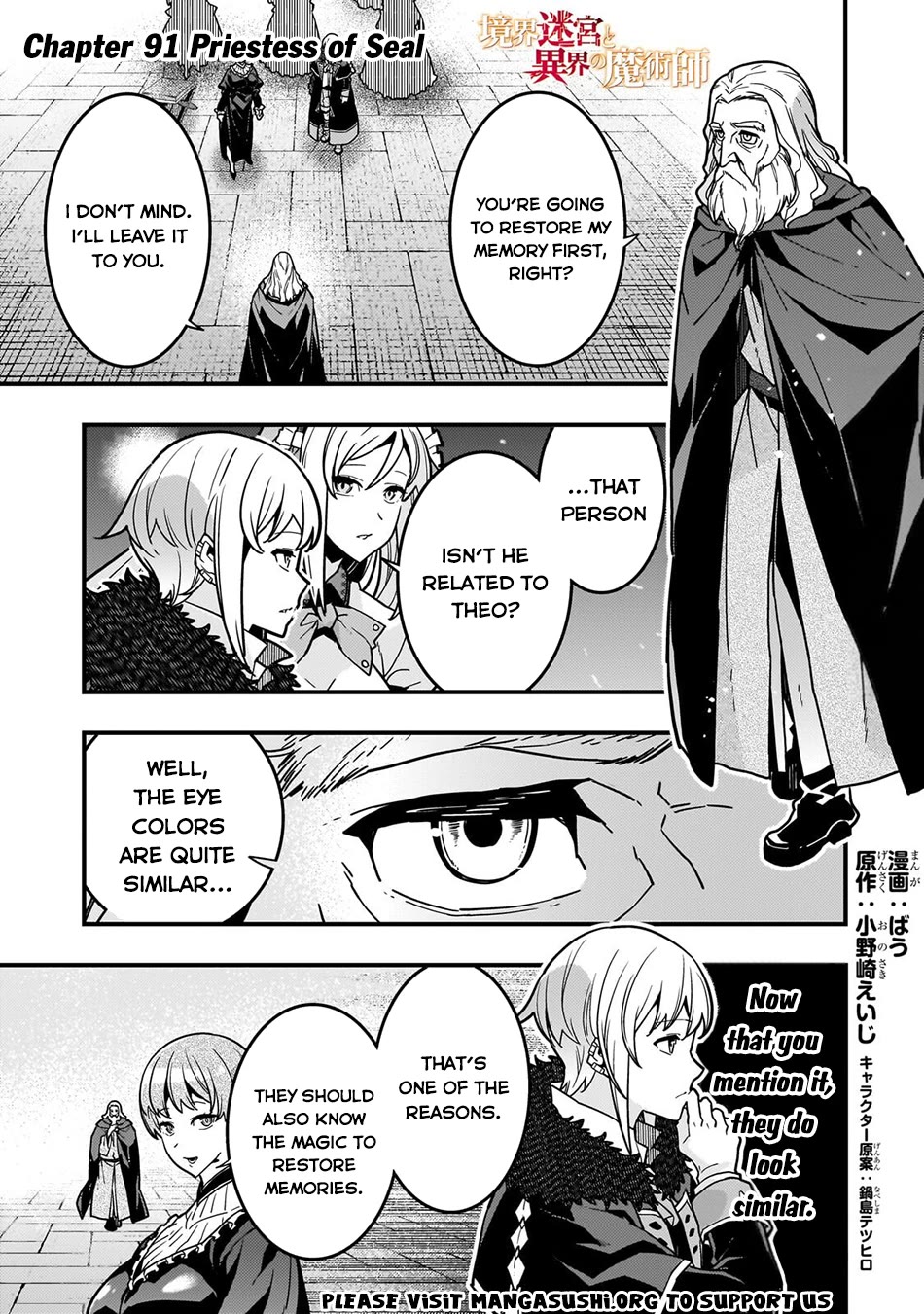 Kyoukai Meikyuu to Ikai no Majutsushi Chapter 91 page 2 - Chapter 91