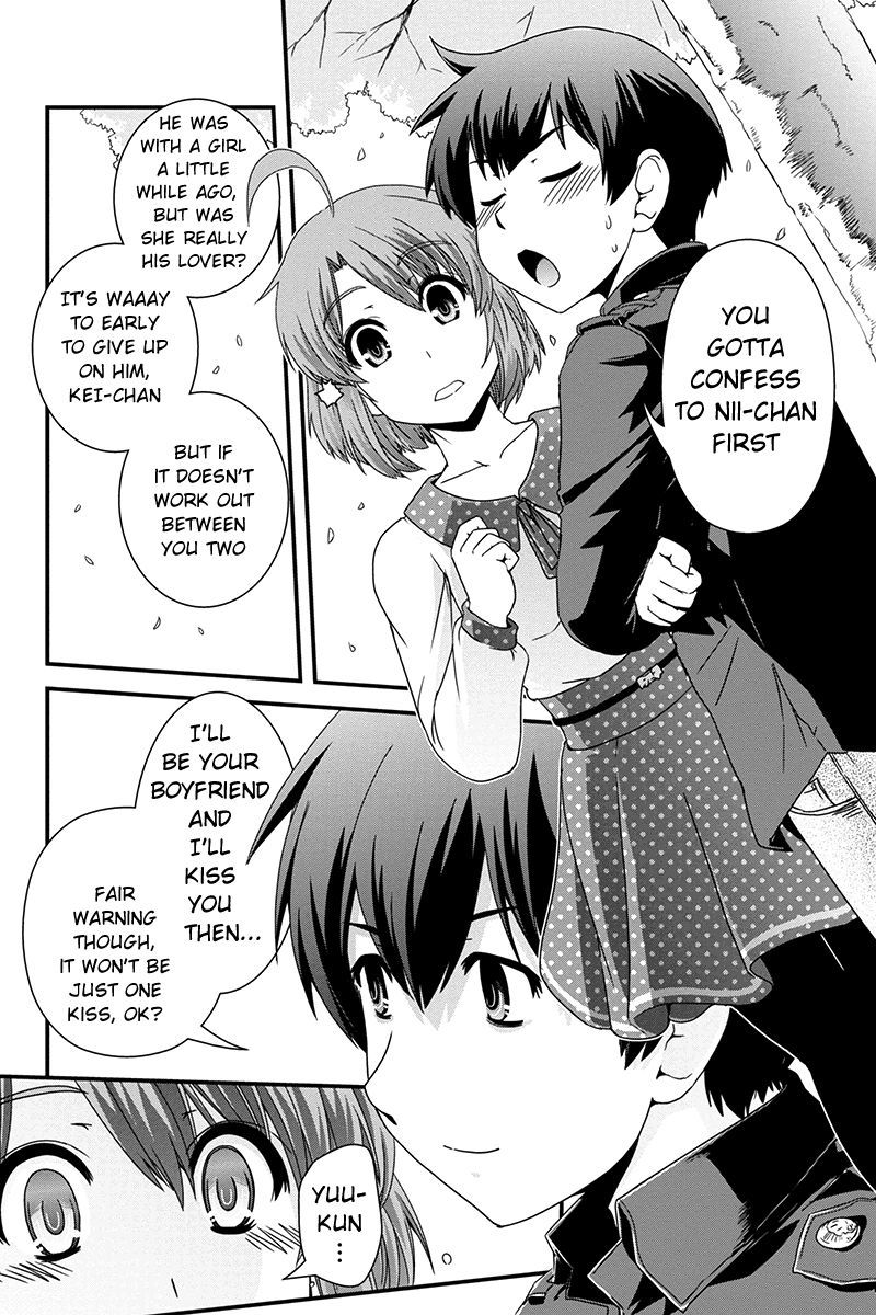 Kyoukai no Nai Sekai Chapter 13 page 6 - Chapter 13: A Kiss, a confession, then...