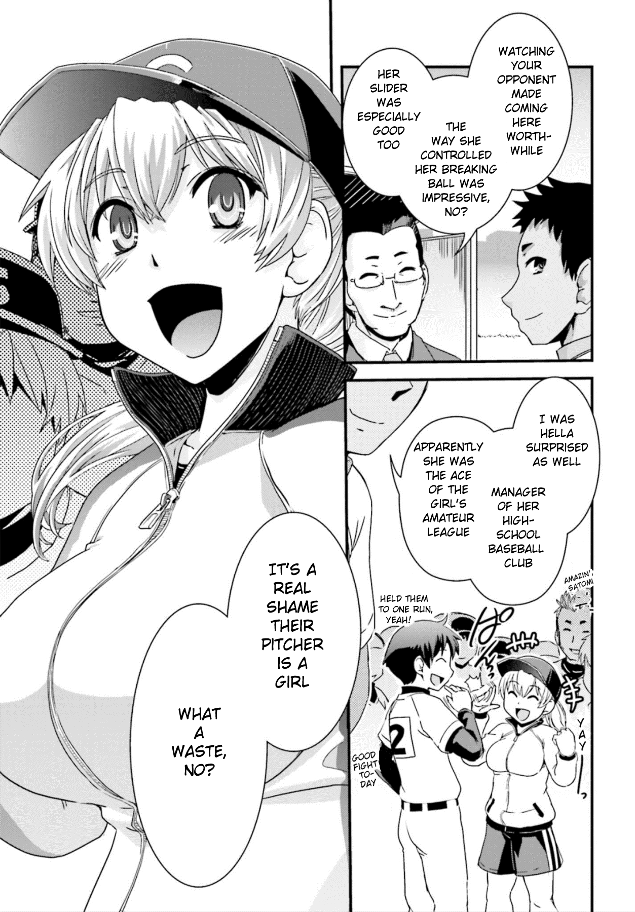 Kyoukai no Nai Sekai Chapter 14 page 16 - Chapter 14: Satomi's Determination