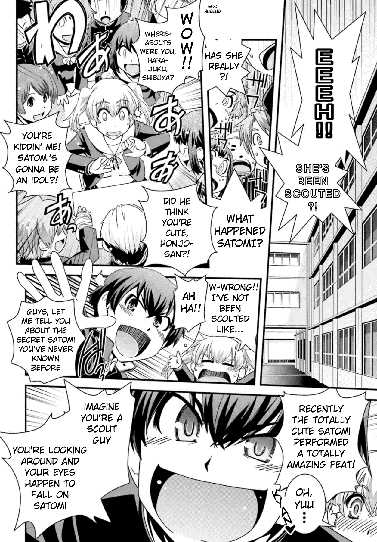 Kyoukai no Nai Sekai Chapter 14 page 17 - Chapter 14: Satomi's Determination
