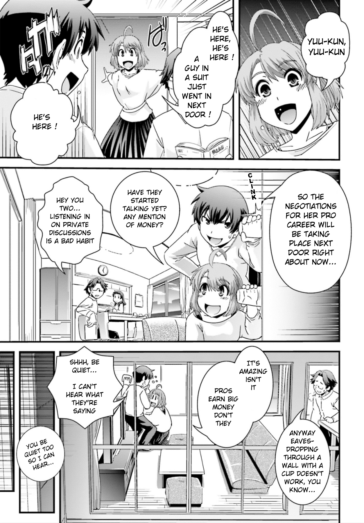 Kyoukai no Nai Sekai Chapter 14 page 20 - Chapter 14: Satomi's Determination