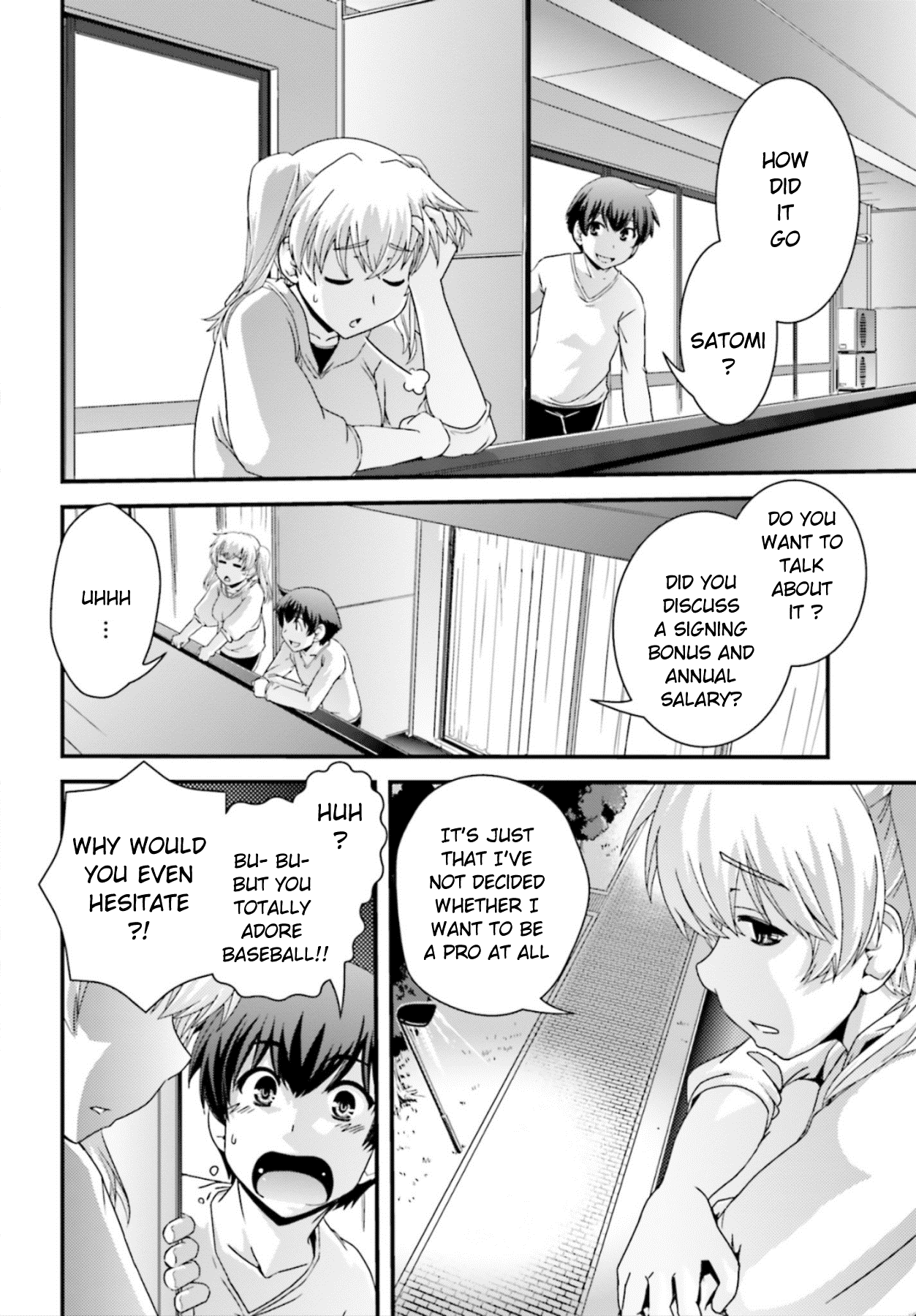 Kyoukai no Nai Sekai Chapter 14 page 23 - Chapter 14: Satomi's Determination