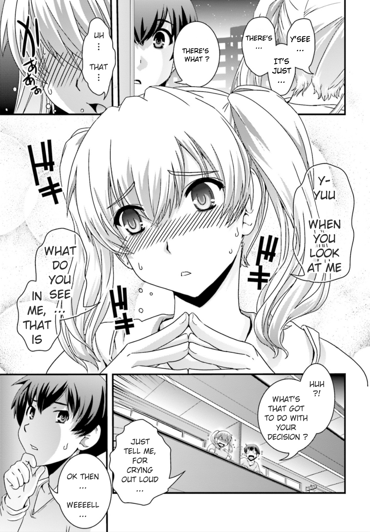Kyoukai no Nai Sekai Chapter 14 page 24 - Chapter 14: Satomi's Determination