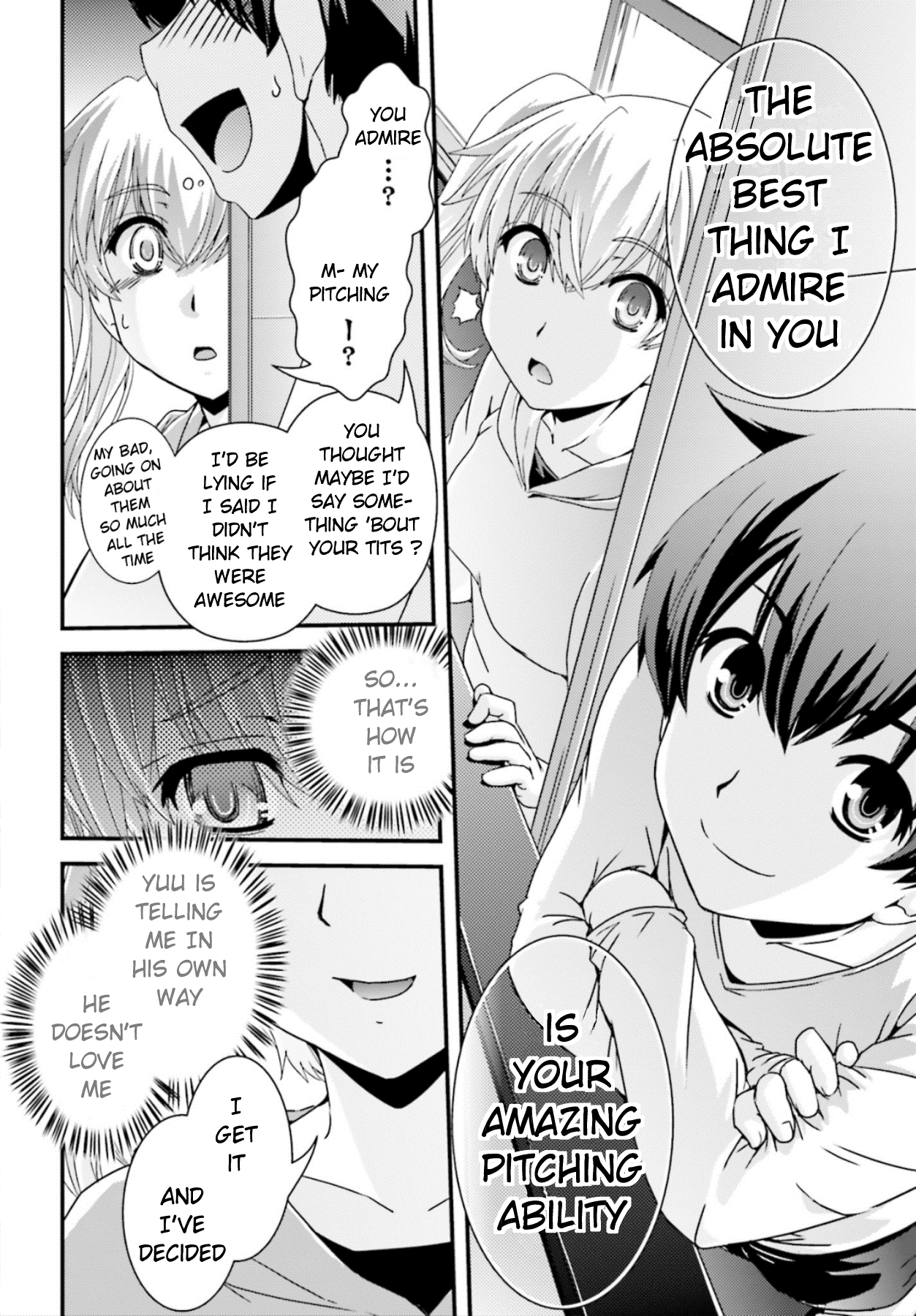 Kyoukai no Nai Sekai Chapter 14 page 25 - Chapter 14: Satomi's Determination